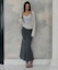 Buy (Women) Please No Follow Voline Mermaid Long Skirt - Charcoal PNBFSK008CH
