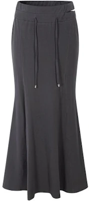 (Women) Please No Follow Voline Mermaid Long Skirt - Charcoal PNBFSK008CH Order (Women) Please No Follow Voline Mermaid Long Skirt - Charcoal PNBFSK008CH