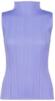 (W) PLEATS PLEASE ISSEY MIYAKE 淺藍色無袖高領上衣 PP38JK802-70 Order (W) PLEATS PLEASE ISSEY MIYAKE 淺藍色無袖高領上衣 PP38JK802-70