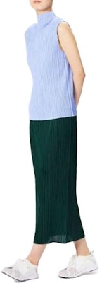 (W) PLEATS PLEASE ISSEY MIYAKE 淺藍色無袖高領上衣 PP38JK802-70 Details for (W) PLEATS PLEASE ISSEY MIYAKE 淺藍色無袖高領上衣 PP38JK802-70