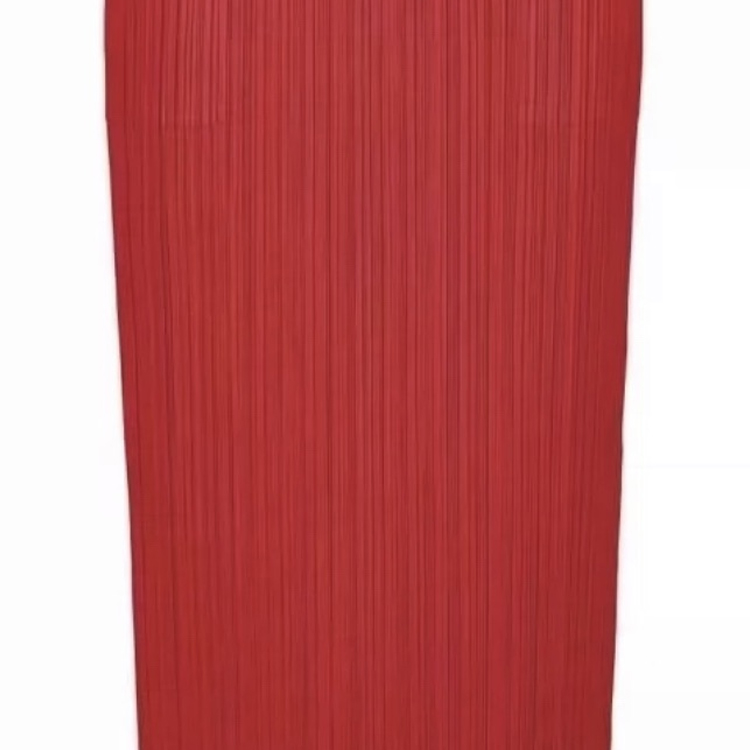 Details for (W) PLEATS PLEASE ISSEY MIYAKE Skirt Merah Maxi Lipat Solid PP36JG808-24