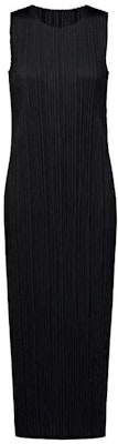 (W) PLEATS PLEASE ISSEY MIYAKE 無袖黑色百褶中長洋裝 PP55JH114-15 Buy (W) PLEATS PLEASE ISSEY MIYAKE 無袖黑色百褶中長洋裝 PP55JH114-15