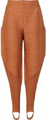 (W) PLEATS PLEASE ISSEY MIYAKE Seluar Pleated Coklat Pekat Tirus. PP28JF392-44 Buy (W) PLEATS PLEASE ISSEY MIYAKE Seluar Pleated Coklat Pekat Tirus. PP28JF392-44