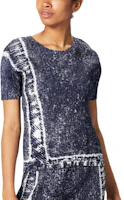 Details for (W) PLEATS PLEASE ISSEY MIYAKE 漸變色圓領短袖T恤 SS23 靛藍色。 PP36JK421-79