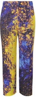 (Women) PLEATS PLEASE ISSEY MIYAKE FW22 Paint Splatter Elastic Waist Straight Pants Women. PP28JF685-97 (Women) PLEATS PLEASE ISSEY MIYAKE FW22 Paint Splatter Elastic Waist Straight Pants Women. PP28JF685-97