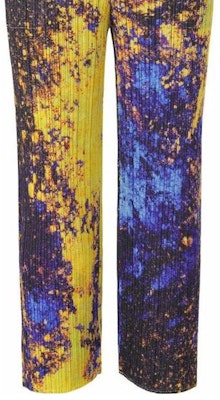 (W) PLEATS PLEASE ISSEY MIYAKE FW22 彩繪彈性直筒褲 女士長褲 PP28JF685-97 Sizing (W) PLEATS PLEASE ISSEY MIYAKE FW22 彩繪彈性直筒褲 女士長褲 PP28JF685-97