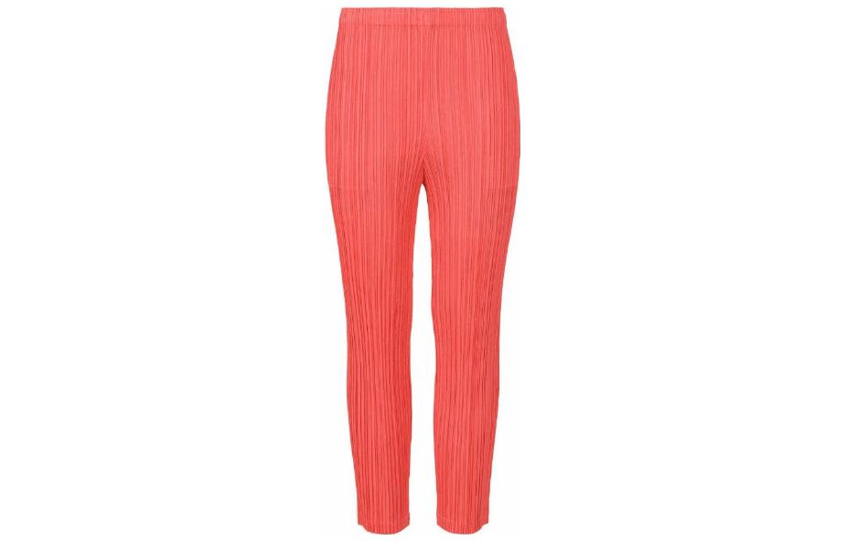 Order (W) PLEATS PLEASE ISSEY MIYAKE FW22 Seluar Slim Fit Lipatan Pink Solid PP23JF381-23