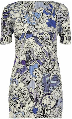 (W) PLEATS PLEASE ISSEY MIYAKE FW22 百褶圖案印花女裝T恤 多色款 PP23JT671-72 Order (W) PLEATS PLEASE ISSEY MIYAKE FW22 百褶圖案印花女裝T恤 多色款 PP23JT671-72