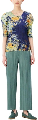 (W) PLEATS PLEASE ISSEY MIYAKE FW22 紫色防曬褶皺墨染風襯衫。 PP23JK684-96 Lookbook (W) PLEATS PLEASE ISSEY MIYAKE FW22 紫色防曬褶皺墨染風襯衫。 PP23JK684-96