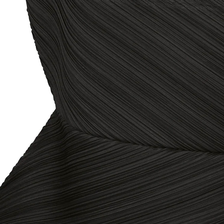 Sizing (W) PLEATS PLEASE ISSEY MIYAKE FW23 黑色不規則長裙 女士休閒款 PP38JG482-15