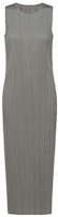 (Women) PLEATS PLEASE Issey Miyake Grey Sleeveless Pleated Dress Women. PP55JH114-12 (Women) PLEATS PLEASE Issey Miyake Grey Sleeveless Pleated Dress Women. PP55JH114-12
