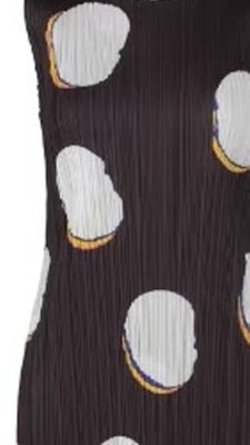 (W) PLEATS PLEASE ISSEY MIYAKE 幸運豆印花無袖洋裝 女 黑色 PP41JH676-01 Shop (W) PLEATS PLEASE ISSEY MIYAKE 幸運豆印花無袖洋裝 女 黑色 PP41JH676-01