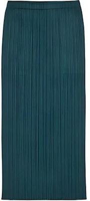 (W) PLEATS PLEASE ISSEY MIYAKE 綠色中腰中長裙 休閒穿搭 PP36JG808-69 Buy (W) PLEATS PLEASE ISSEY MIYAKE 綠色中腰中長裙 休閒穿搭 PP36JG808-69