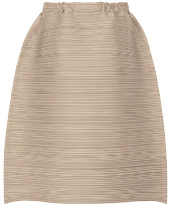 (W) PLEATS PLEASE ISSEY MIYAKE SS23 卡其色中長百褶裙 女款 PP36JG413-42 Order (W) PLEATS PLEASE ISSEY MIYAKE SS23 卡其色中長百褶裙 女款 PP36JG413-42