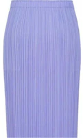 Lookbook (W) PLEATS PLEASE ISSEY MIYAKE SS24 淺藍色百褶長款休閒洋裝 PP05JG808-70