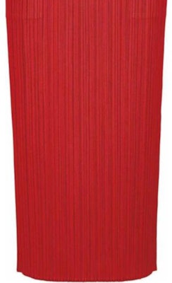 (W) PLEATS PLEASE ISSEY MIYAKE SS24 紅色百褶細節迷笛長洋裝 PP05JG808-24 Shop (W) PLEATS PLEASE ISSEY MIYAKE SS24 紅色百褶細節迷笛長洋裝 PP05JG808-24