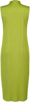 Lookbook (W) PLEATS PLEASE ISSEY MIYAKE SS24 女裝無袖高領百褶連身裙 綠色 PP48JH125-61
