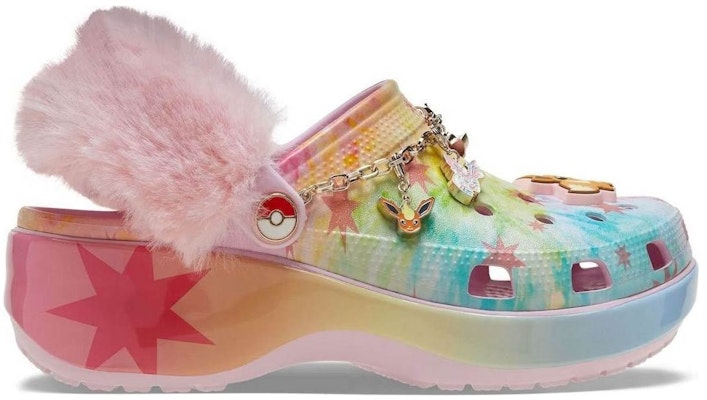 (Women) Pokémon x Crocs Classic Platform Clog 'Eevee' 211429-90H Order (Women) Pokémon x Crocs Classic Platform Clog 'Eevee' 211429-90H