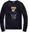 Order (W) Polo Ralph Lauren 熊圖案提花針織毛衣 深藍色 211764622-001