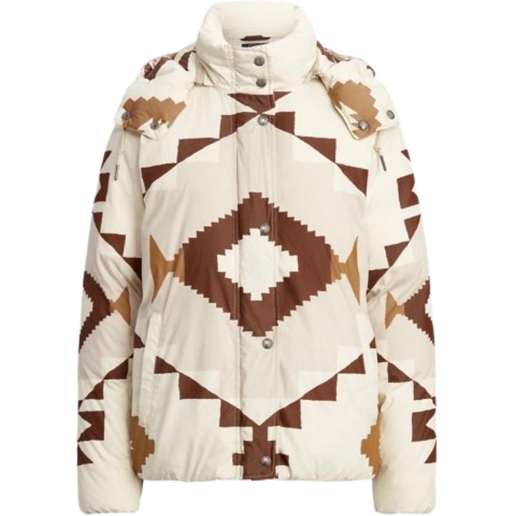 Order (Women) Polo Ralph Lauren  Beige Hooded Zip-Up Long-Sleeve Jacket 211823868-001