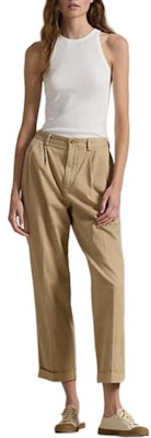 (W) Polo Ralph Lauren 米色直筒九分休閒長褲 拉鍊設計 WMPOPNTN4H20029270 Lookbook (W) Polo Ralph Lauren 米色直筒九分休閒長褲 拉鍊設計 WMPOPNTN4H20029270