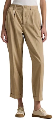 (W) Polo Ralph Lauren 米色直筒九分休閒長褲 拉鍊設計 WMPOPNTN4H20029270 Shop (W) Polo Ralph Lauren 米色直筒九分休閒長褲 拉鍊設計 WMPOPNTN4H20029270