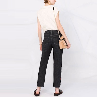 (W) Polo Ralph Lauren Jeans Denim Hitam dengan Detail Manik-Manik. 211846301-001 Purchase (W) Polo Ralph Lauren Jeans Denim Hitam dengan Detail Manik-Manik. 211846301-001