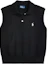 Buy (W) Polo Ralph Lauren 黑色無袖羅紋馬球衫馬標刺繡款。 211970666-002