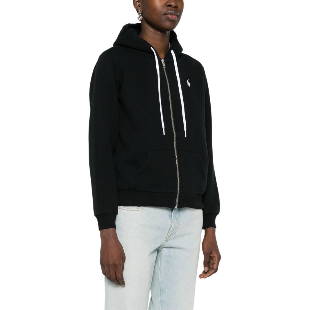 (Women) Polo Ralph Lauren  Black Solid Zip-Up Hoodie Jacket. 211943008-003 圖 5