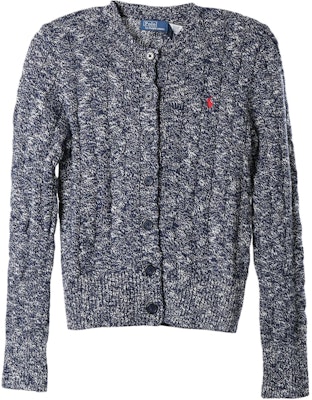 (W) Polo Ralph Lauren Kemeja Biru Knit Cardigan Crewneck Lengan Panjang Lelaki. 211947926-002 Order (W) Polo Ralph Lauren Kemeja Biru Knit Cardigan Crewneck Lengan Panjang Lelaki. 211947926-002