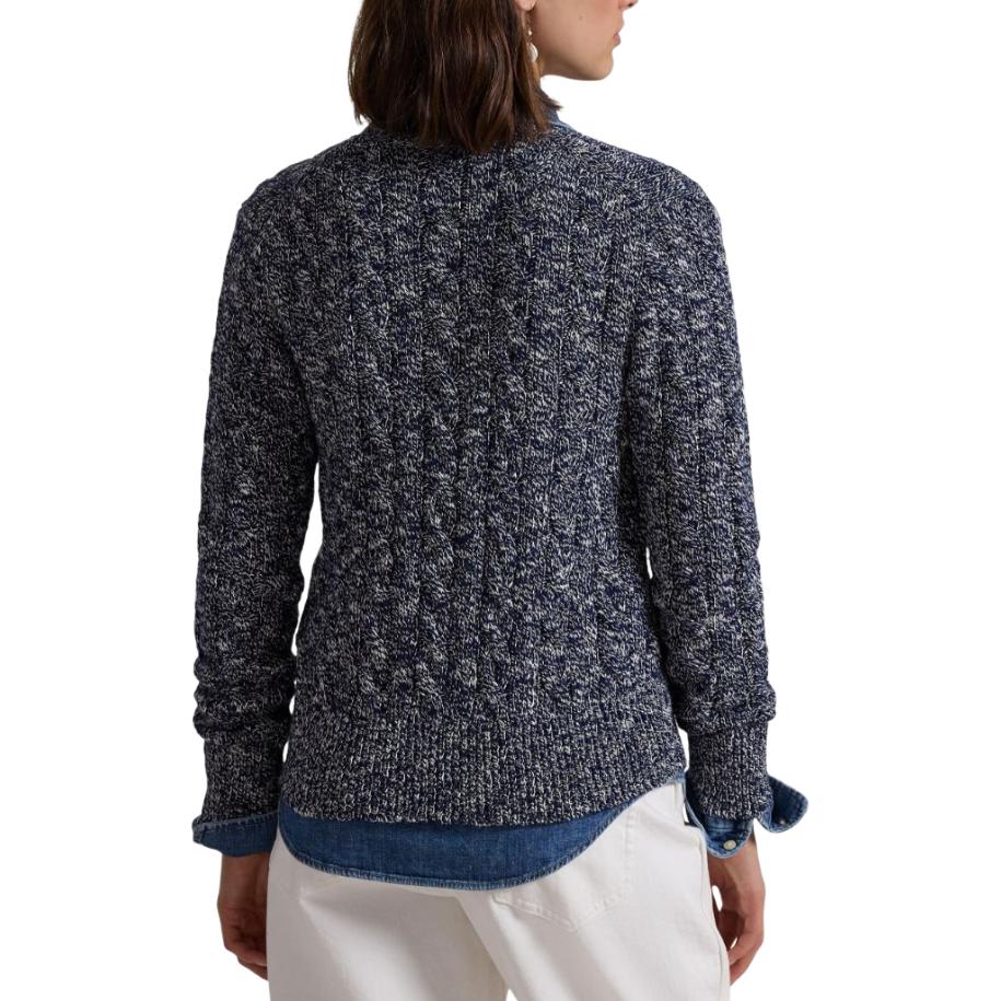 Details for (W) Polo Ralph Lauren Kemeja Biru Knit Cardigan Crewneck Lengan Panjang Lelaki. 211947926-002