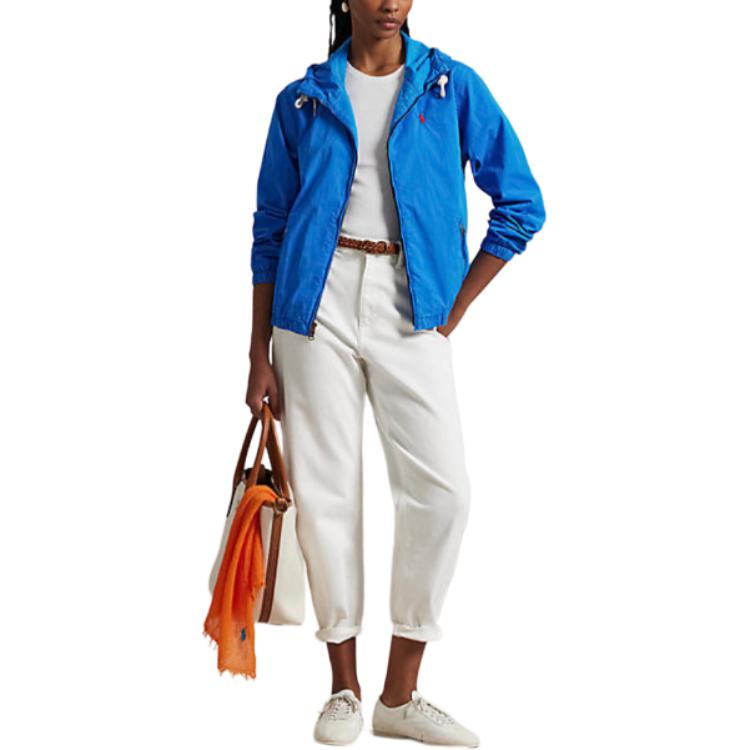 (Women) Polo Ralph Lauren  Blue Loose Fit Zip-Up Hooded Jacket. WMPOOTWN5A20093400 圖 3