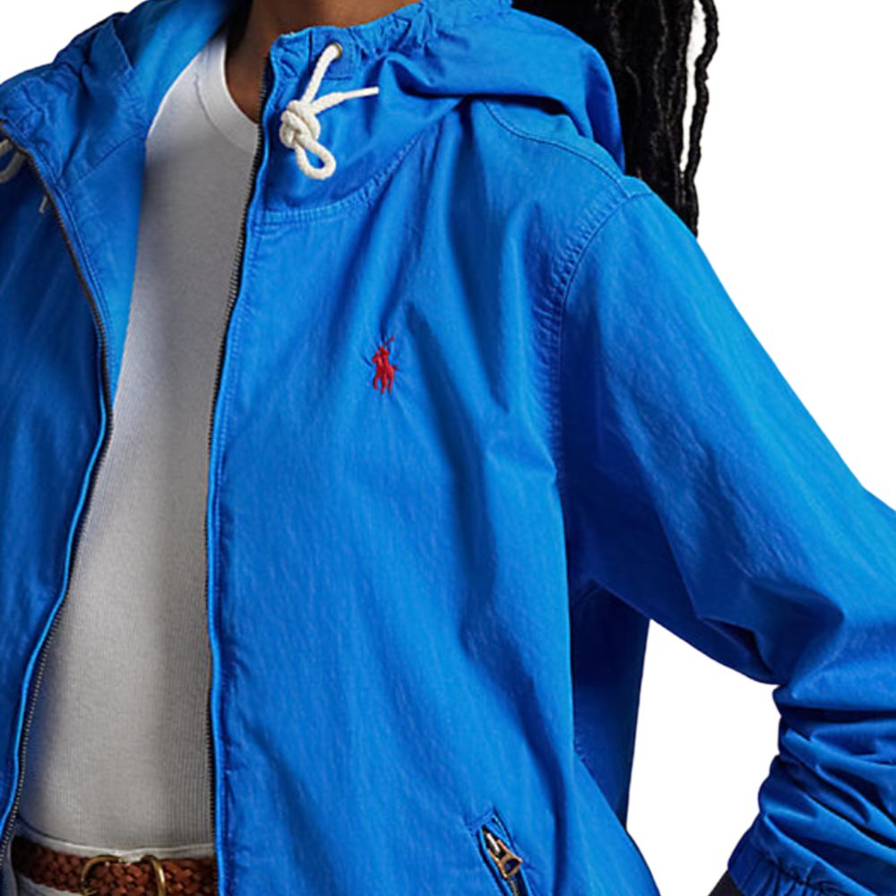 (Women) Polo Ralph Lauren  Blue Loose Fit Zip-Up Hooded Jacket. WMPOOTWN5A20093400 圖 6