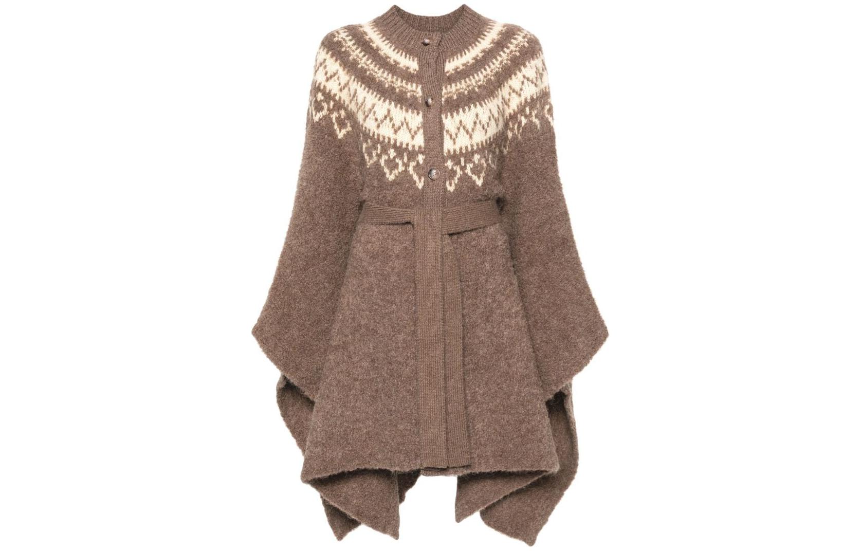 (Women) Polo Ralph Lauren  Brown Colorblock Knit Long Sleeve Cardigan 211916186-001 圖 2