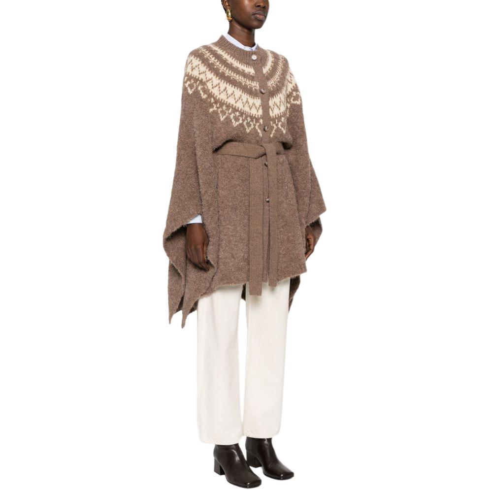 (Women) Polo Ralph Lauren  Brown Colorblock Knit Long Sleeve Cardigan 211916186-001 圖 5