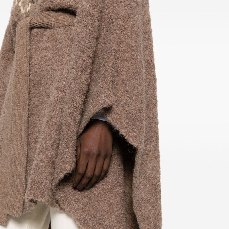 (Women) Polo Ralph Lauren  Brown Colorblock Knit Long Sleeve Cardigan 211916186-001 圖 6