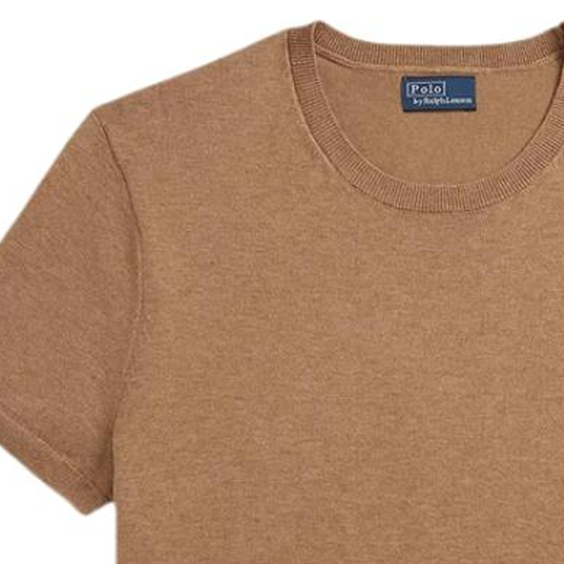 (Women) Polo Ralph Lauren  Brown Slim-Fit Embroidered Crewneck Sweater. WMPOSWENC021393-260 圖 4