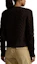 Shop (W) Polo Ralph Lauren Cardigan Rajut Slim Fit Coklat dengan Bordir Logo. 211910443-019