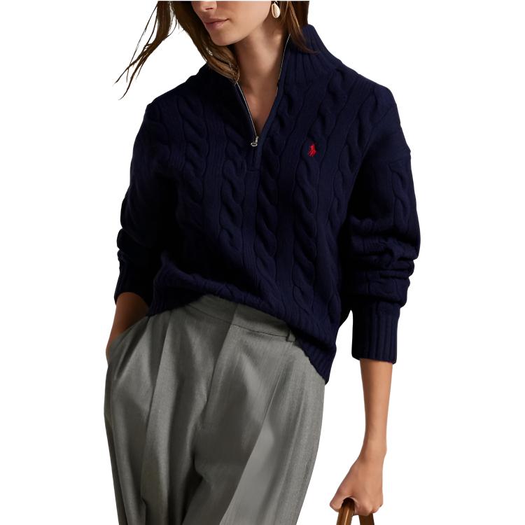 (Women) Polo Ralph Lauren  Cable Knit Turtleneck Sweater Long Sleeve. 211972130-004 圖 5