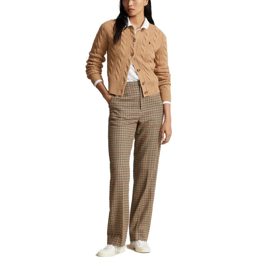 (Women) Polo Ralph Lauren  Camel Cable-Knit Wool-Cashmere Cardigan Sweater. WMPOSWENDW20161 圖 3