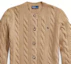 Sizing (Women) Polo Ralph Lauren Camel Cable-Knit Wool-Cashmere Cardigan Sweater. WMPOSWENDW20161