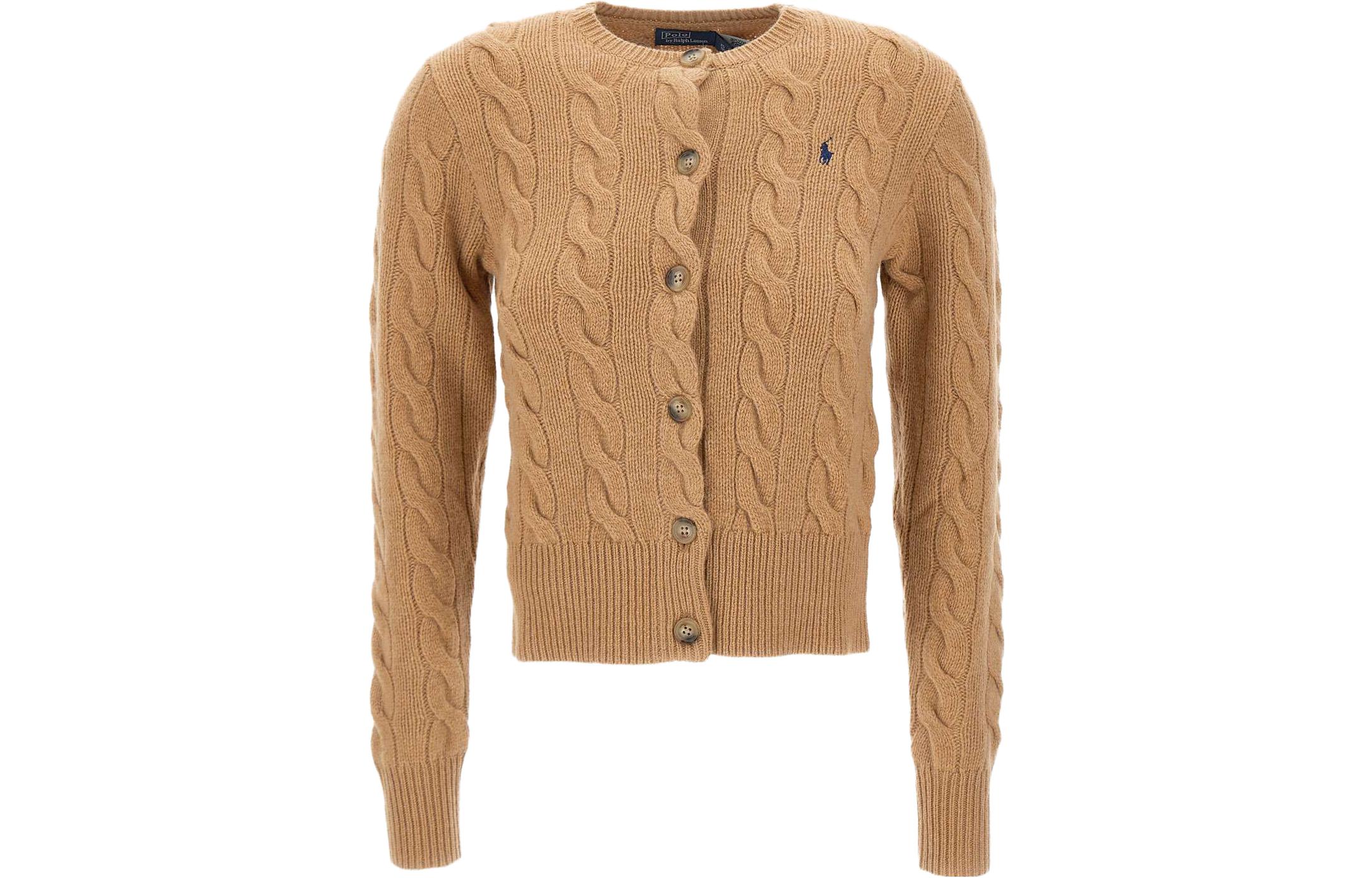 (Women) Polo Ralph Lauren  Casual Solid Color Crewneck Long-Sleeve Sweater. 211910443-007