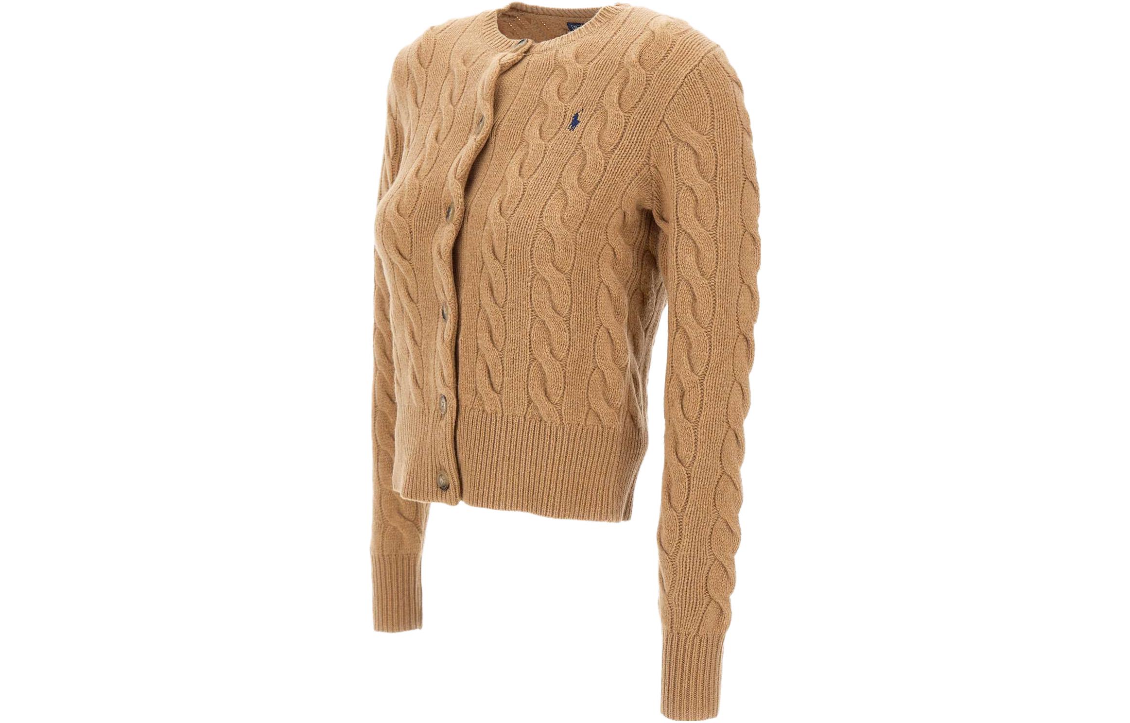 (Women) Polo Ralph Lauren  Casual Solid Color Crewneck Long-Sleeve Sweater. 211910443-007 圖 4