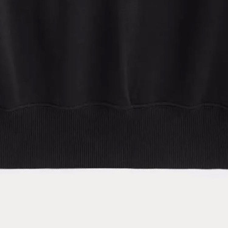 (Women) Polo Ralph Lauren  Color-Block Crewneck Pullover Sweatshirt Black. 211886886-001 圖 5