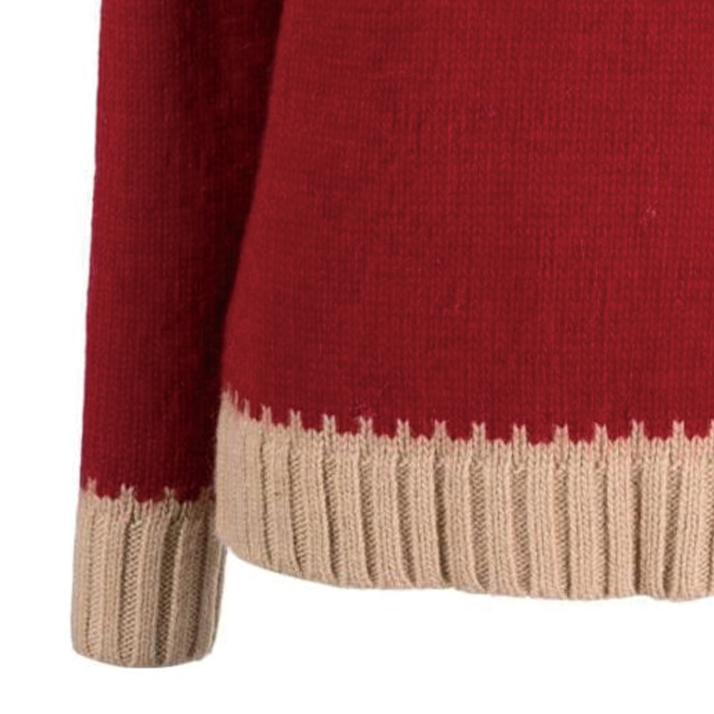 Sizing (Women) Polo Ralph Lauren  Colorblock Graphic Crewneck Knit Sweater Multicolor. 211916170-001