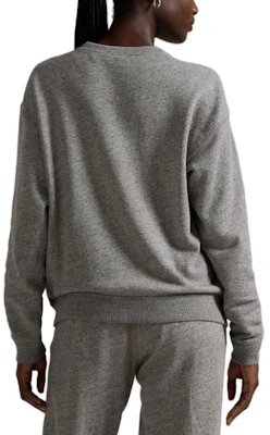 (W) Polo Ralph Lauren Crewneck Sweatshirt Kelabu dengan Sulaman Ikonik. WMPOKNINFB20701-020 Shop (W) Polo Ralph Lauren Crewneck Sweatshirt Kelabu dengan Sulaman Ikonik. WMPOKNINFB20701-020