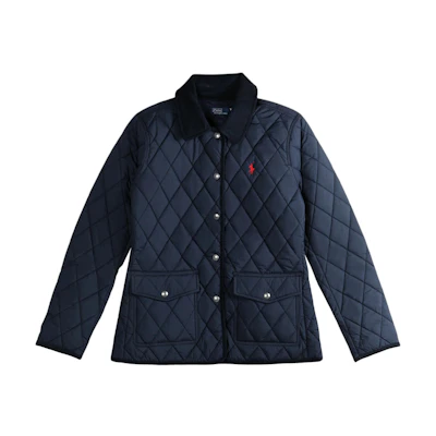 (Women) Polo Ralph Lauren Embroidered Long Sleeve Jacket Navy Blue. 211965336-002