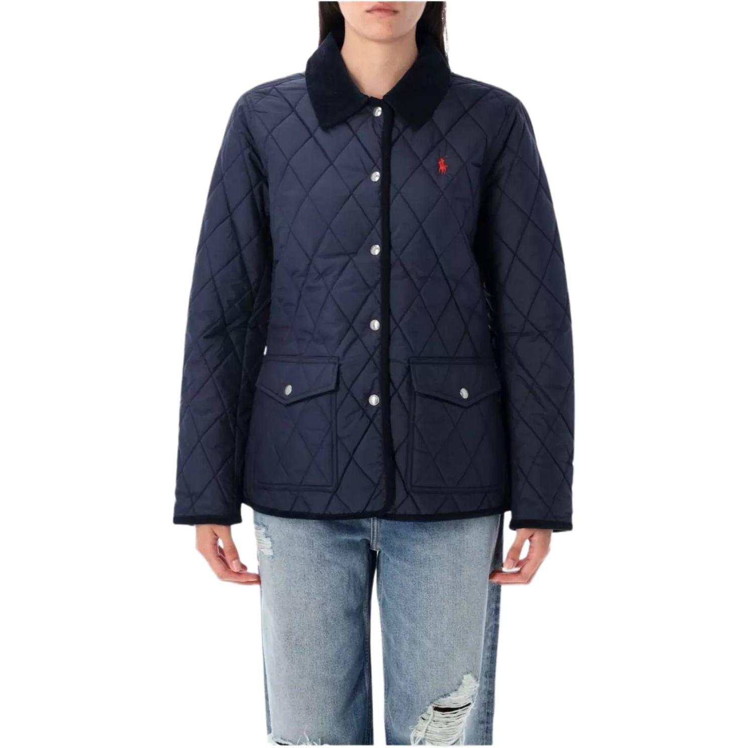 (Women) Polo Ralph Lauren  Embroidered Long Sleeve Jacket Navy Blue. 211965336-002 圖 4