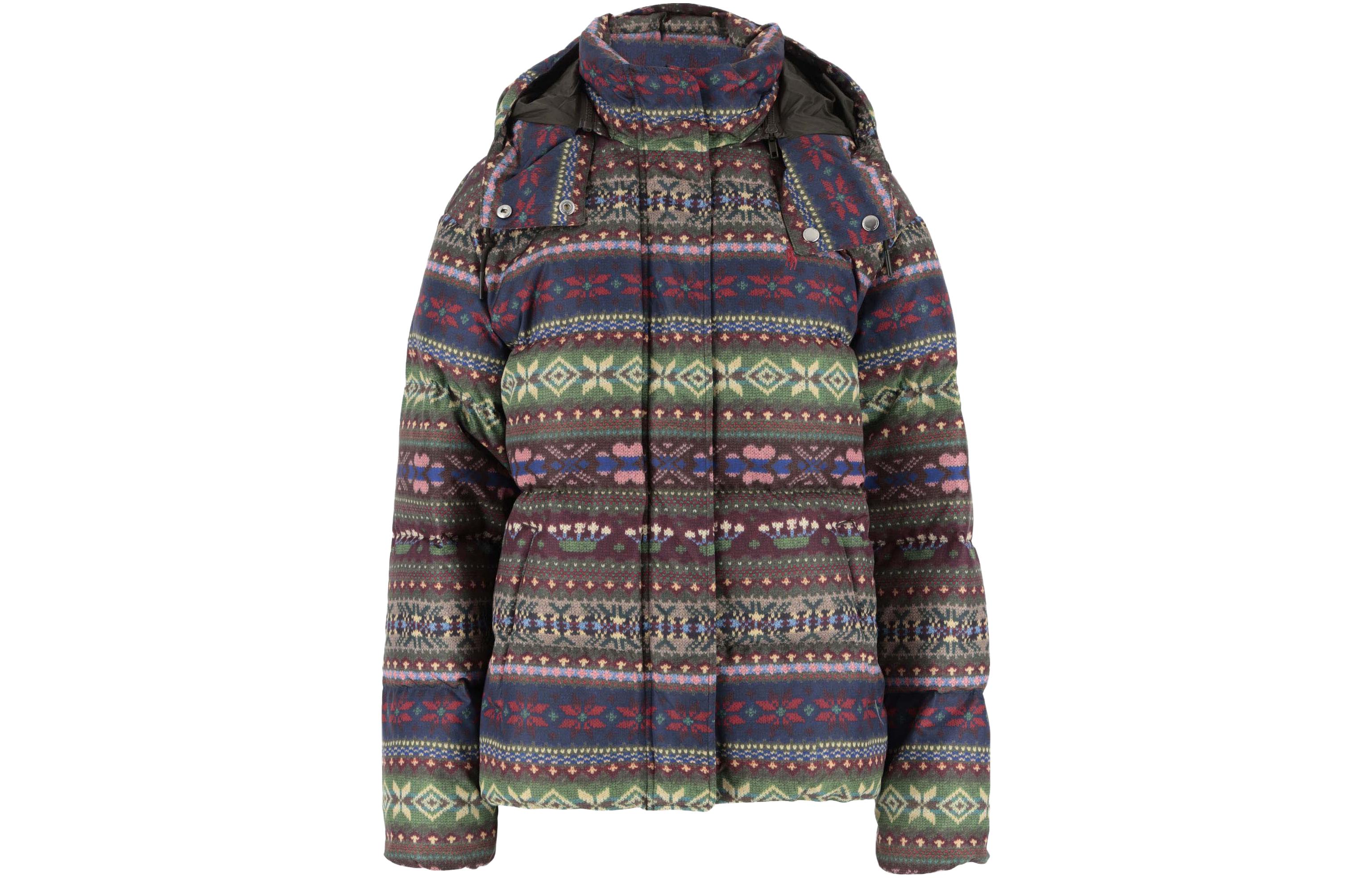 (Women) Polo Ralph Lauren  Geometric Print Zip-Up Hoodie Jacket Multicolor 211908496-001 圖 2