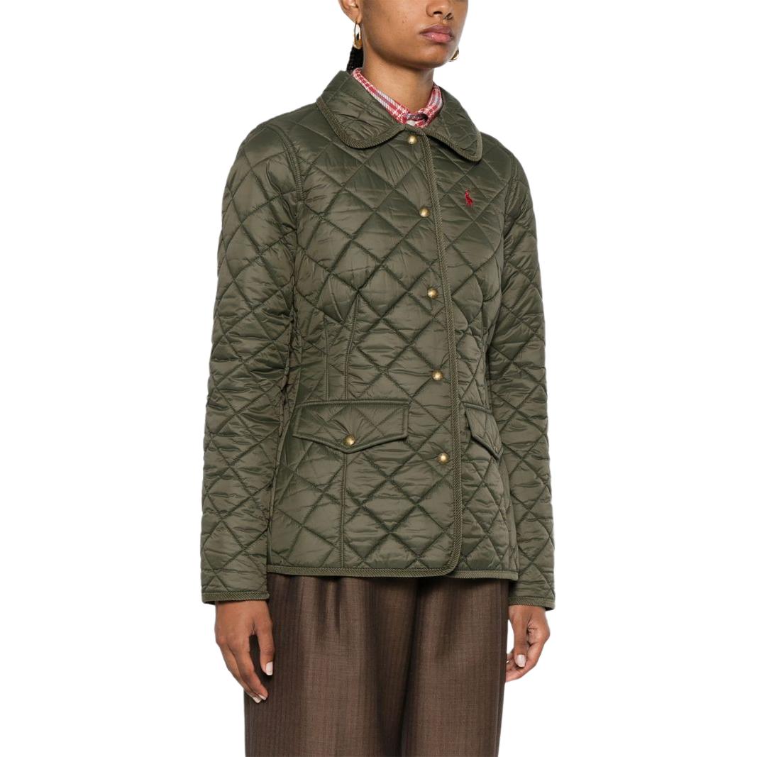(Women) Polo Ralph Lauren  Green Embroidered Logo Long Sleeve Jacket. 211940996-003 圖 6